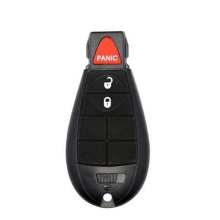 SOLIDKEYS SolidKeys: Chrysler, Dodge, and Jeep OEM Replacement FOBIK - 3 Button SLD-CDHBL-G110
